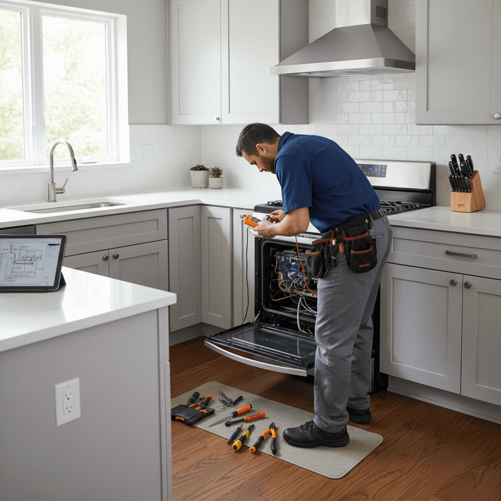 Oven repair at home