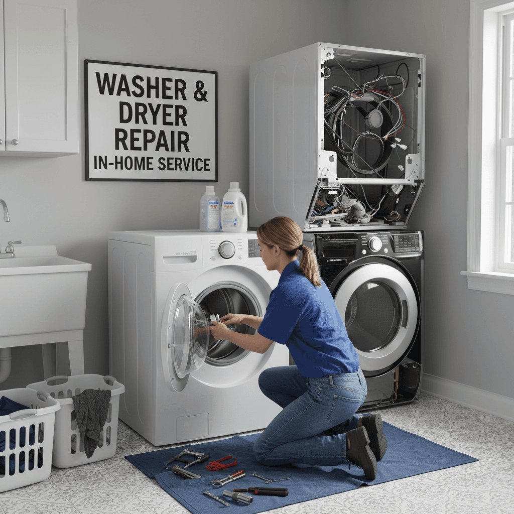 Washer and dryer repair